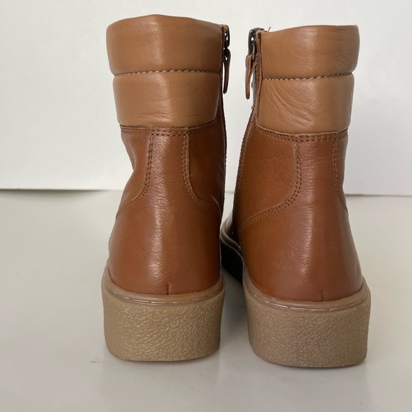 Roolee just wandering leather lace up platform boots 7 NEW - Picture 10 of 14